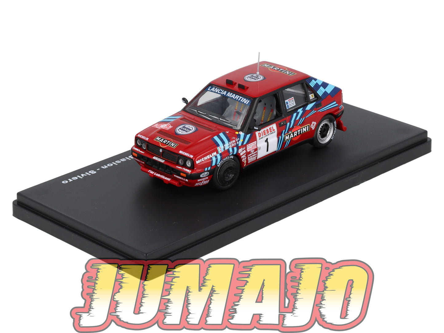 RMX47 1/43 Salvat Mexique Rallye WRC LANCIA Delta Integrale 16V 1989 #1 Biasion