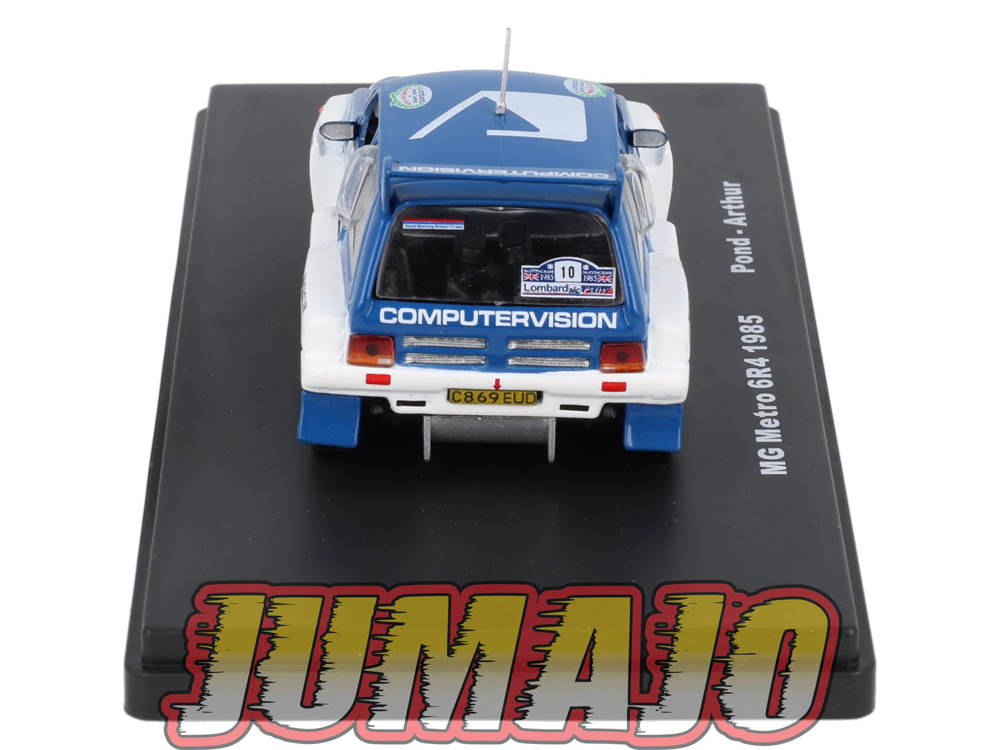 RMX48 1/43 Salvat Mexique Rallye WRC MG Metro 6R4 1985 #10 Pond