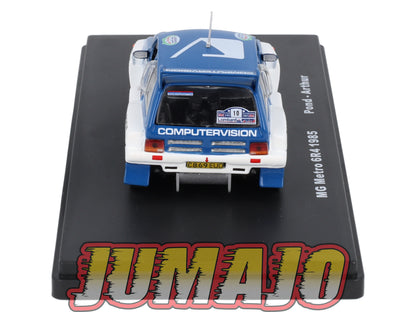 RMX48 1/43 Salvat Mexique Rallye WRC MG Metro 6R4 1985 #10 Pond