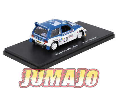RMX48 1/43 Salvat Mexique Rallye WRC MG Metro 6R4 1985 #10 Pond