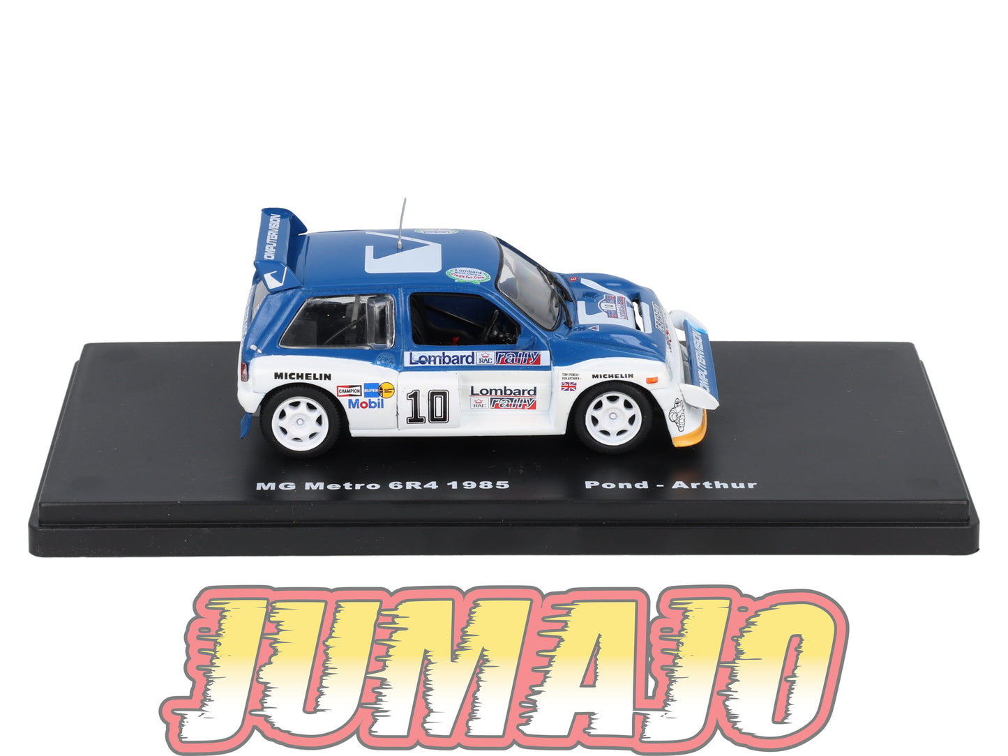 RMX48 1/43 Salvat Mexique Rallye WRC MG Metro 6R4 1985 #10 Pond