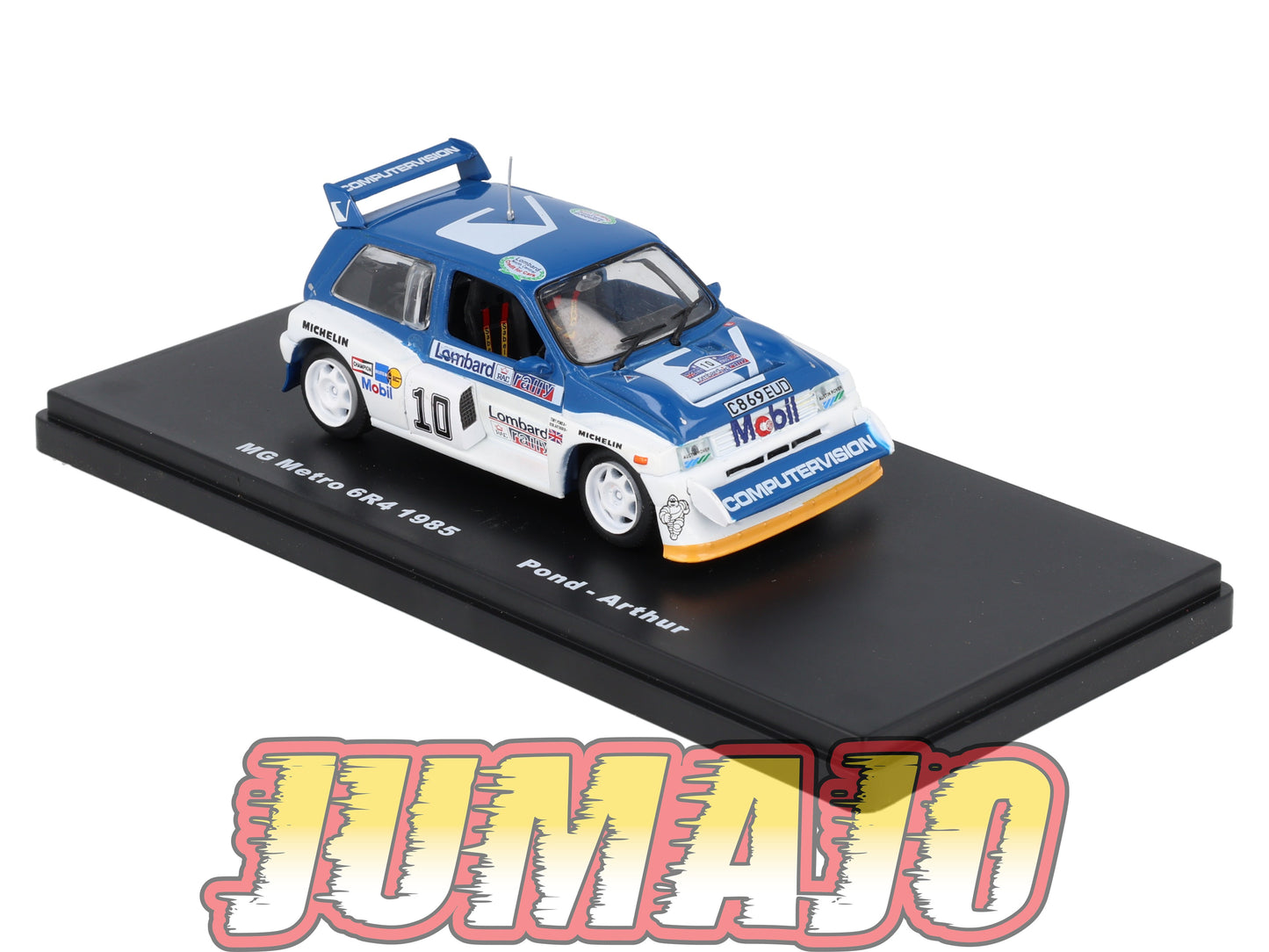 RMX48 1/43 Salvat Mexique Rallye WRC MG Metro 6R4 1985 #10 Pond