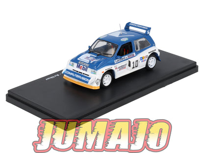 RMX48 1/43 Salvat Mexique Rallye WRC MG Metro 6R4 1985 #10 Pond