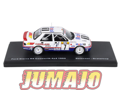 RMX49 1/43 Salvat Mexique Rallye WRC FORD Sierra RS Cosworth 4X4 1992 #1 Delecour