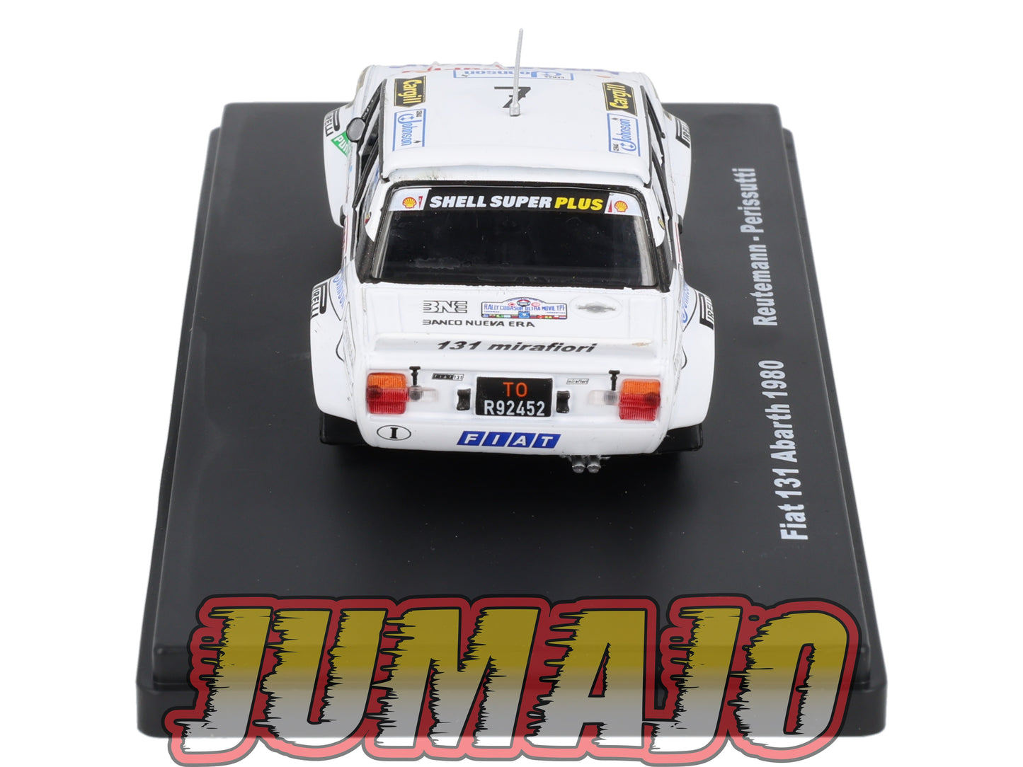 RMX50 1/43 Salvat Mexique Rallye WRC FIAT 131 Abarth 1980 #7 Reutemann