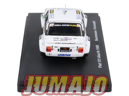 RMX50 1/43 Salvat Mexique Rallye WRC FIAT 131 Abarth 1980 #7 Reutemann