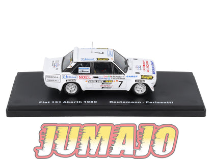 RMX50 1/43 Salvat Mexique Rallye WRC FIAT 131 Abarth 1980 #7 Reutemann
