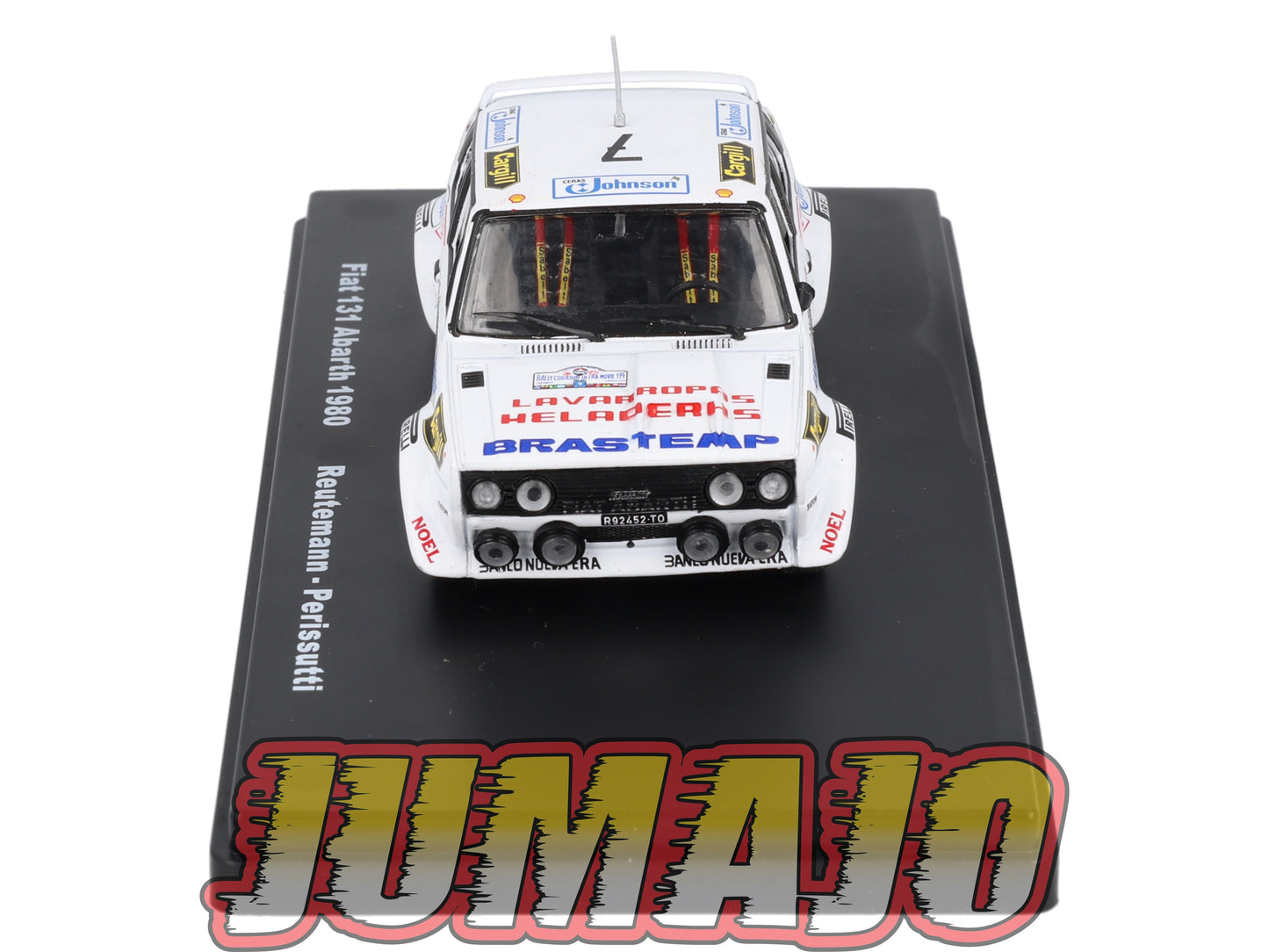RMX50 1/43 Salvat Mexique Rallye WRC FIAT 131 Abarth 1980 #7 Reutemann