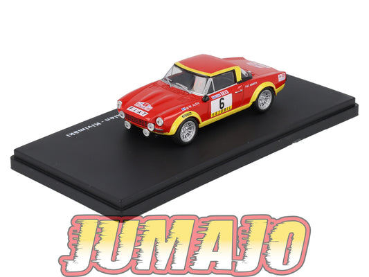 RMX51 1/43 Salvat Mexique Rallye WRC FIAT 124 Abarth Spider 1974 #6 Alen