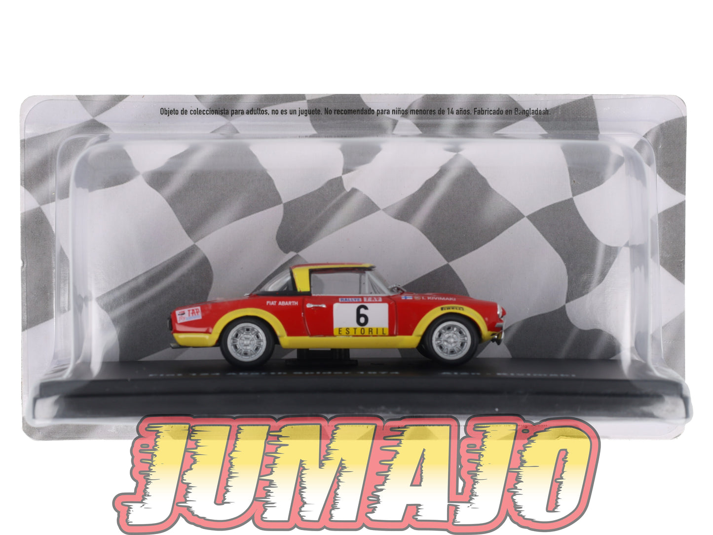 RMX51 1/43 Salvat Mexique Rallye WRC FIAT 124 Abarth Spider 1974 #6 Alen