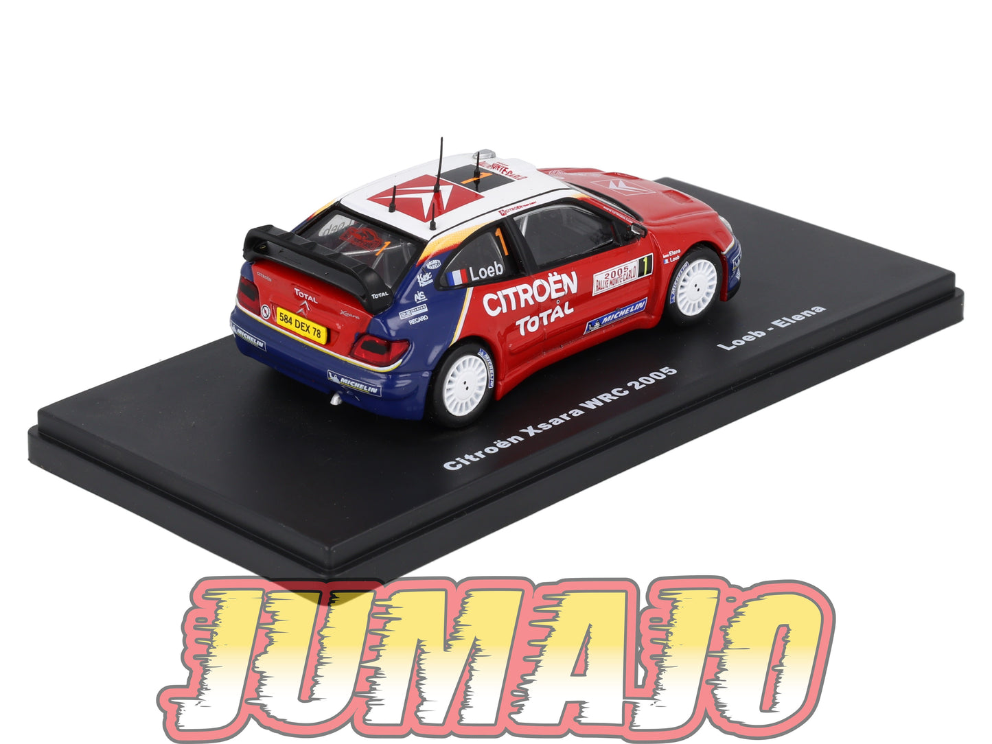 RMX53 1/43 Salvat Mexique Rallye WRC CITROEN Xsara WRC 2005 #1 Loeb