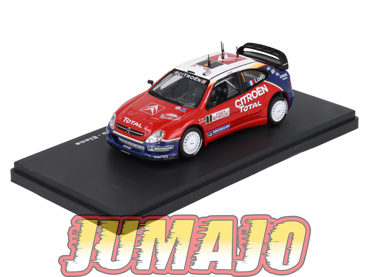 RMX53 1/43 Salvat Mexique Rallye WRC CITROEN Xsara WRC 2005 #1 Loeb