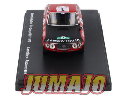 RMX54 1/43 Salvat Mexique Rallye WRC LANCIA Fulvia 1.6 Coupé HF 1972 #1 Lampinen