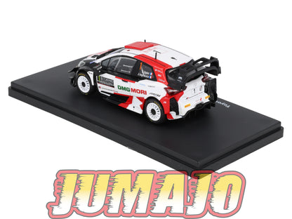 RMX55 1/43 Salvat Mexique Rallye WRC TOYOTA Yaris WRC 2021 #1 Ogier