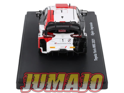 RMX55 1/43 Salvat Mexique Rallye WRC TOYOTA Yaris WRC 2021 #1 Ogier