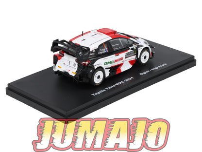 RMX55 1/43 Salvat Mexique Rallye WRC TOYOTA Yaris WRC 2021 #1 Ogier