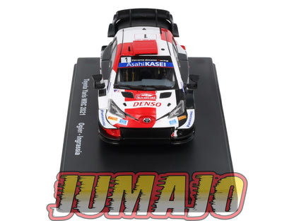 RMX55 1/43 Salvat Mexique Rallye WRC TOYOTA Yaris WRC 2021 #1 Ogier