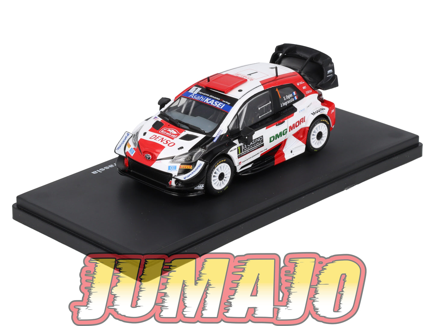 RMX55 1/43 Salvat Mexique Rallye WRC TOYOTA Yaris WRC 2021 #1 Ogier
