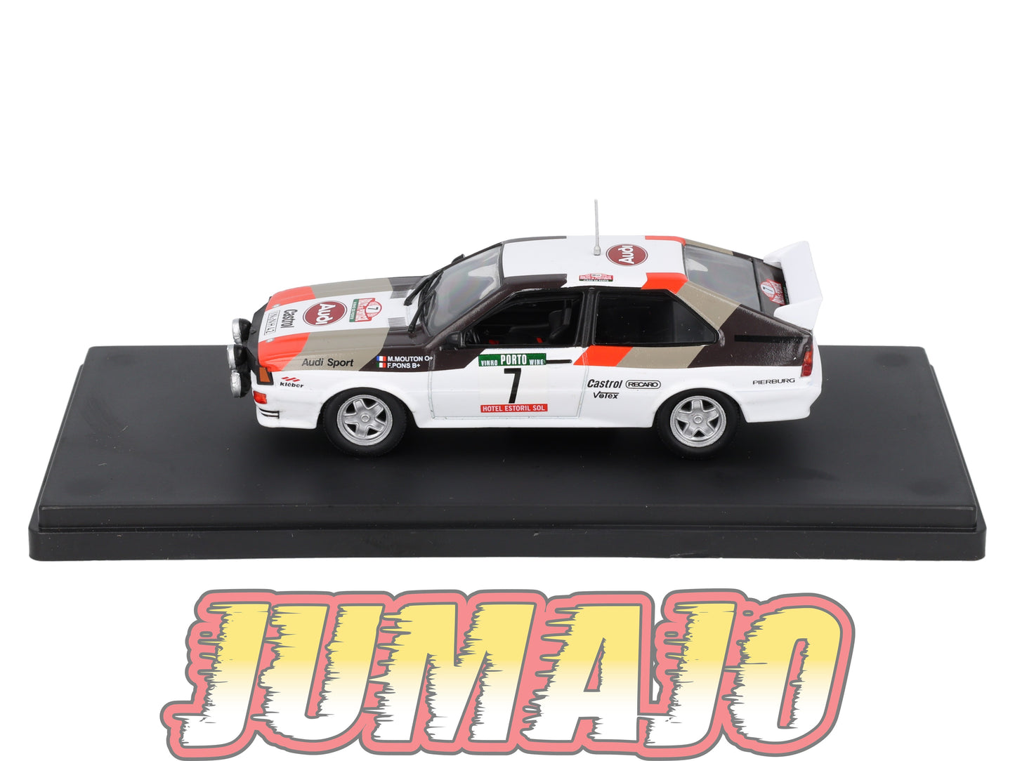 RMX56 1/43 Salvat Mexique Rallye WRC AUDI Quattro 1982 #7 Mouton