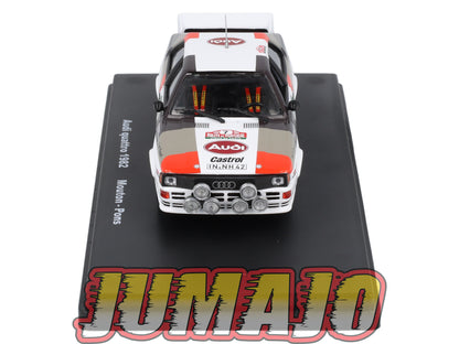 RMX56 1/43 Salvat Mexique Rallye WRC AUDI Quattro 1982 #7 Mouton