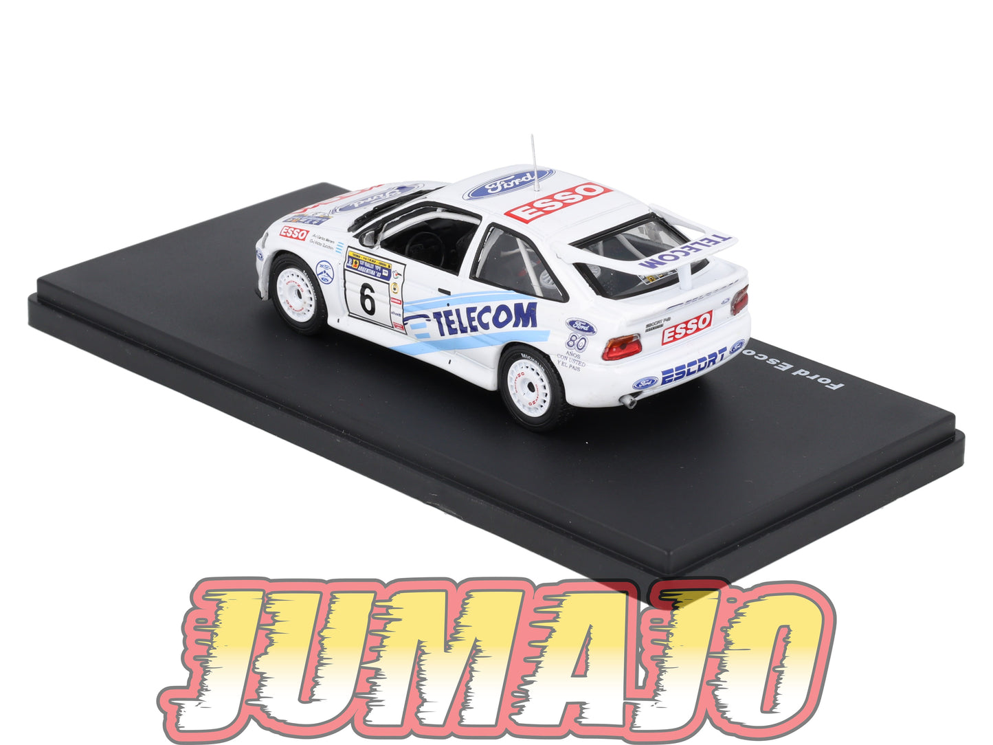RMX57 1/43 Salvat Mexique Rallye WRC FORD Escort RS Cosworth 1993 #6 Menem