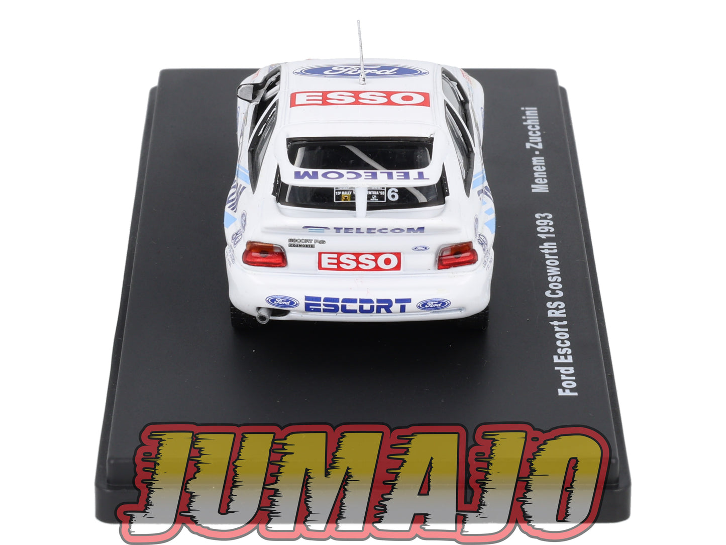 RMX57 1/43 Salvat Mexique Rallye WRC FORD Escort RS Cosworth 1993 #6 Menem