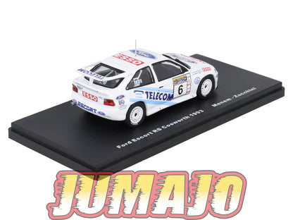 RMX57 1/43 Salvat Mexique Rallye WRC FORD Escort RS Cosworth 1993 #6 Menem