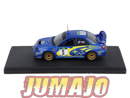 RMX58 1/43 Salvat Mexique Rallye WRC SUBARU Impreza WRC 2001 #5 Burns