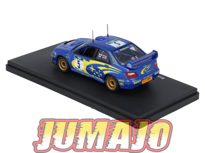 RMX58 1/43 Salvat Mexique Rallye WRC SUBARU Impreza WRC 2001 #5 Burns