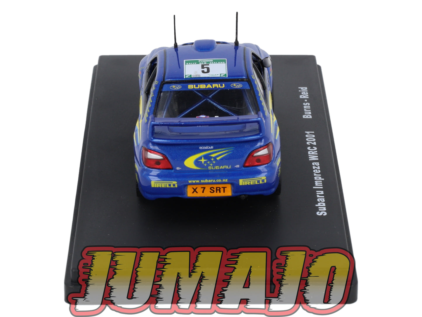 RMX58 1/43 Salvat Mexique Rallye WRC SUBARU Impreza WRC 2001 #5 Burns