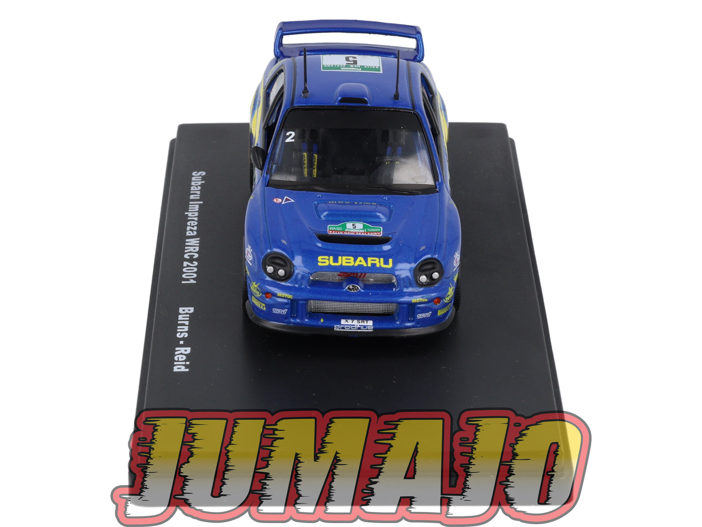 RMX58 1/43 Salvat Mexique Rallye WRC SUBARU Impreza WRC 2001 #5 Burns