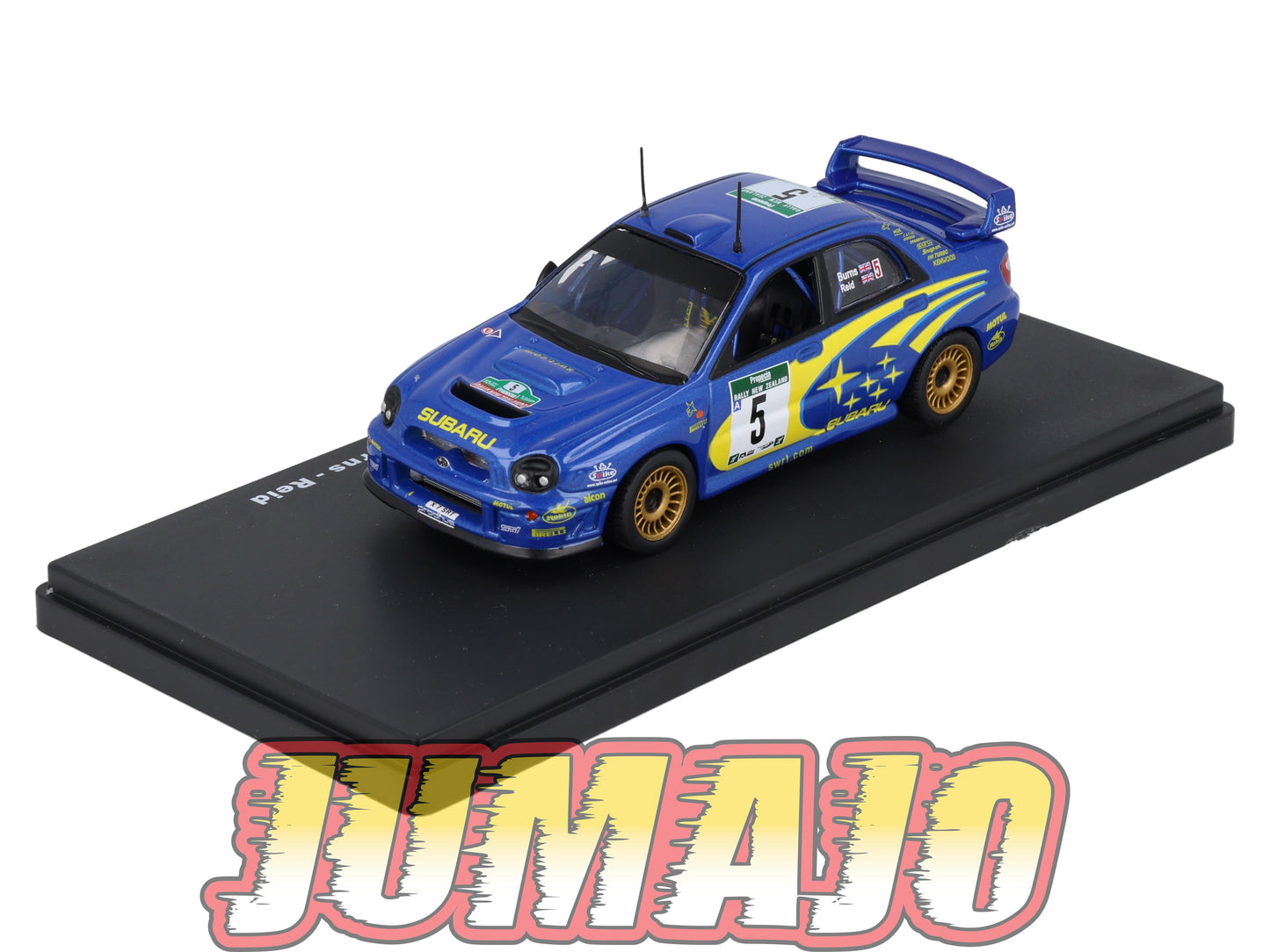 RMX58 1/43 Salvat Mexique Rallye WRC SUBARU Impreza WRC 2001 #5 Burns