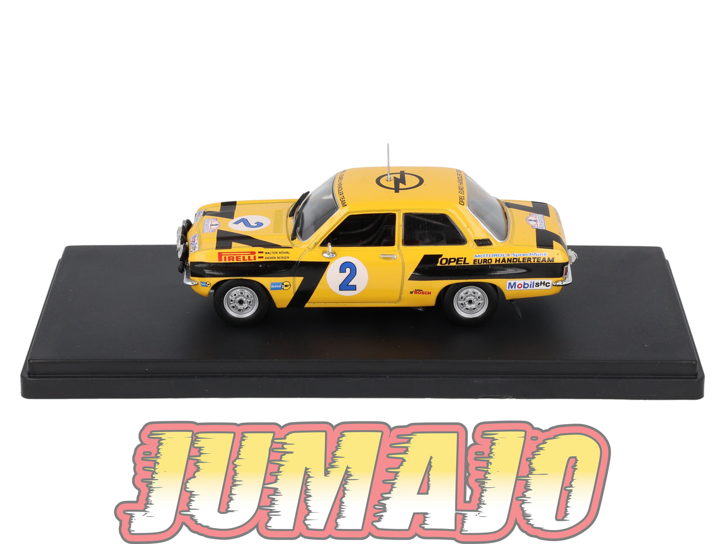 RMX59 1/43 Salvat Mexique Rallye WRC OPEL Ascona 1.9 SR 1975 #2 Rohrl