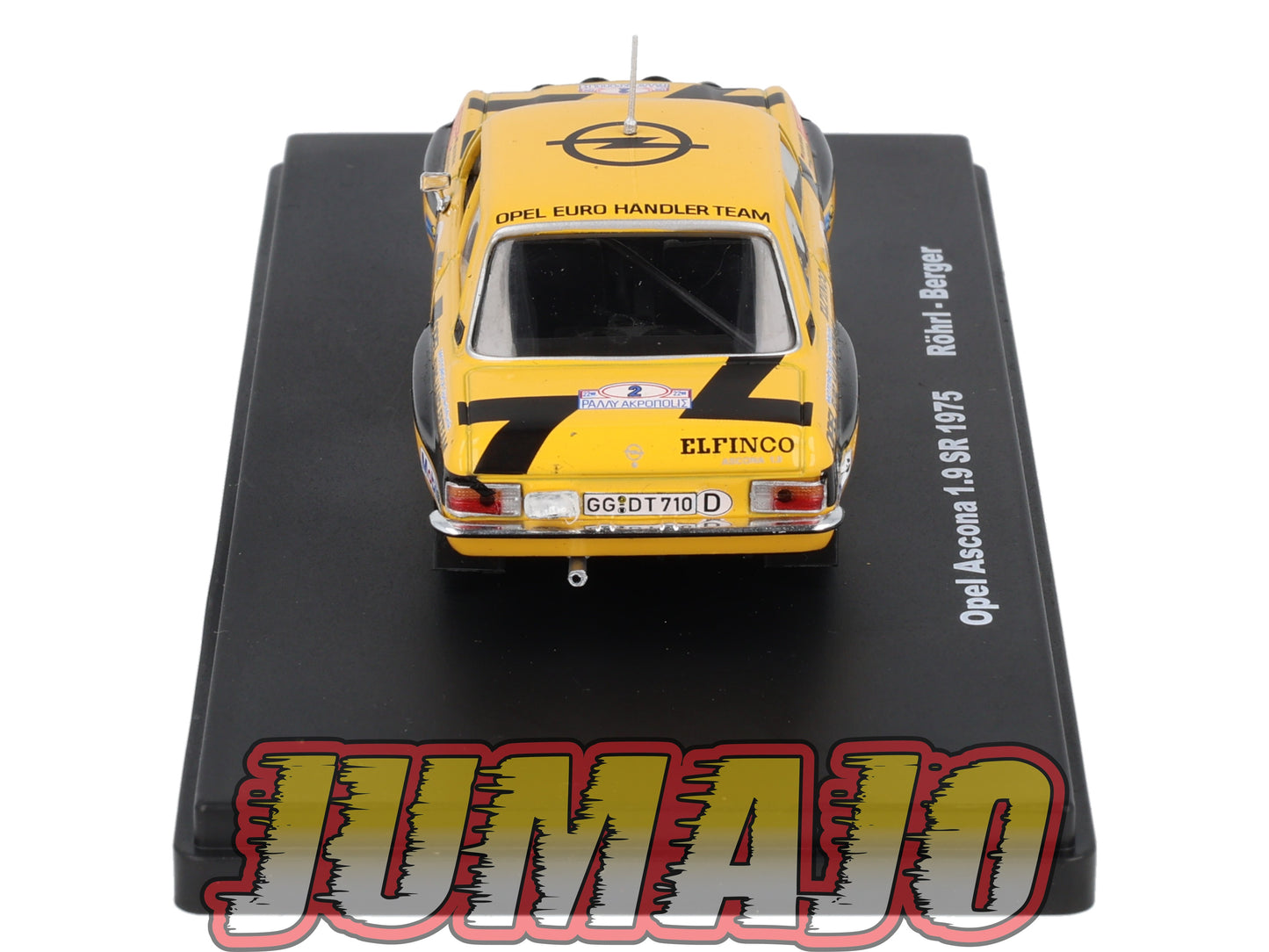 RMX59 1/43 Salvat Mexique Rallye WRC OPEL Ascona 1.9 SR 1975 #2 Rohrl