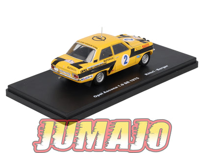 RMX59 1/43 Salvat Mexique Rallye WRC OPEL Ascona 1.9 SR 1975 #2 Rohrl