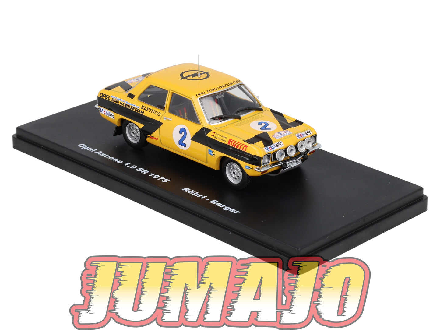 RMX59 1/43 Salvat Mexique Rallye WRC OPEL Ascona 1.9 SR 1975 #2 Rohrl