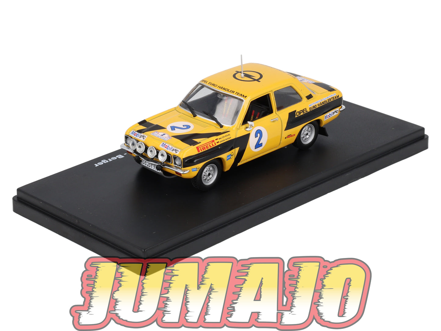 RMX59 1/43 Salvat Mexique Rallye WRC OPEL Ascona 1.9 SR 1975 #2 Rohrl