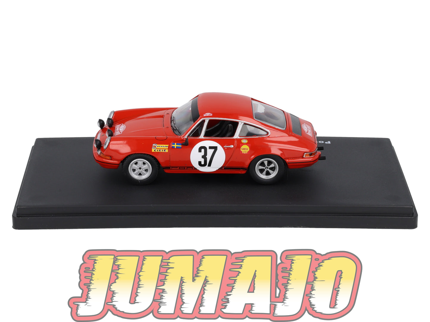 RMX60 1/43 Salvat Mexique Rallye WRC PORSCHE 911 S 1969 #37 Waldegard