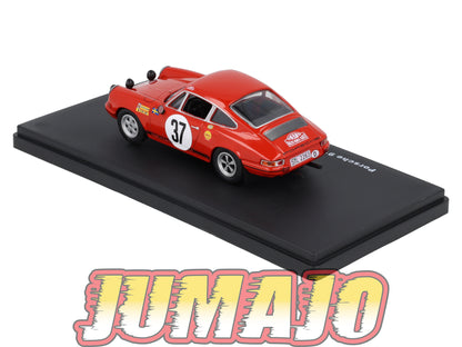 RMX60 1/43 Salvat Mexique Rallye WRC PORSCHE 911 S 1969 #37 Waldegard