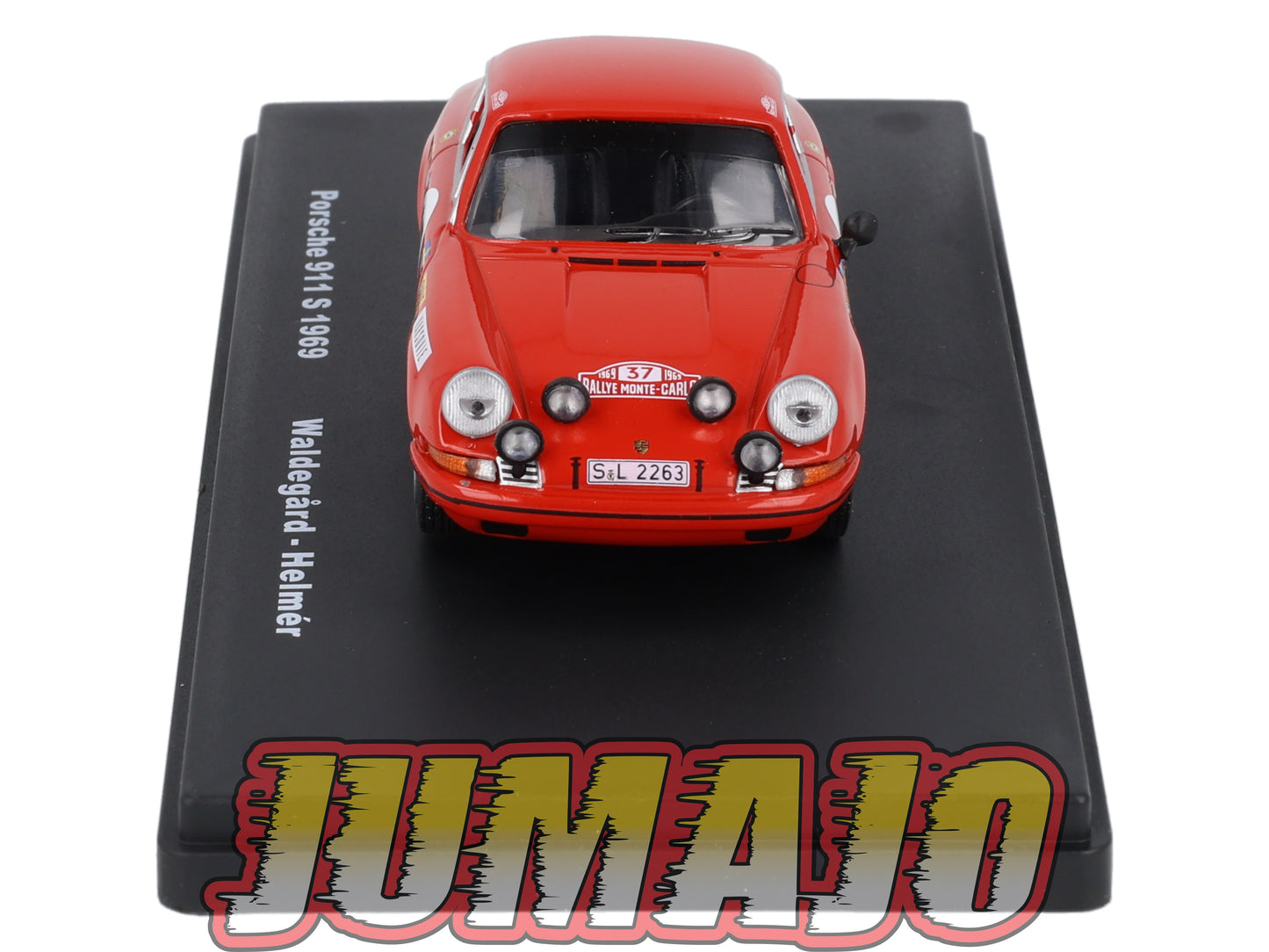 RMX60 1/43 Salvat Mexique Rallye WRC PORSCHE 911 S 1969 #37 Waldegard