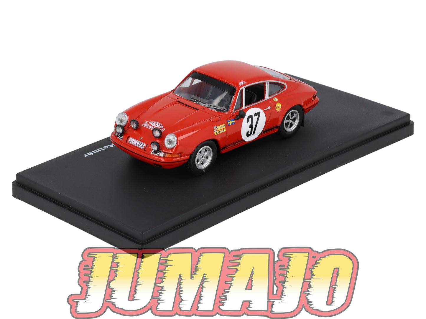 RMX60 1/43 Salvat Mexique Rallye WRC PORSCHE 911 S 1969 #37 Waldegard