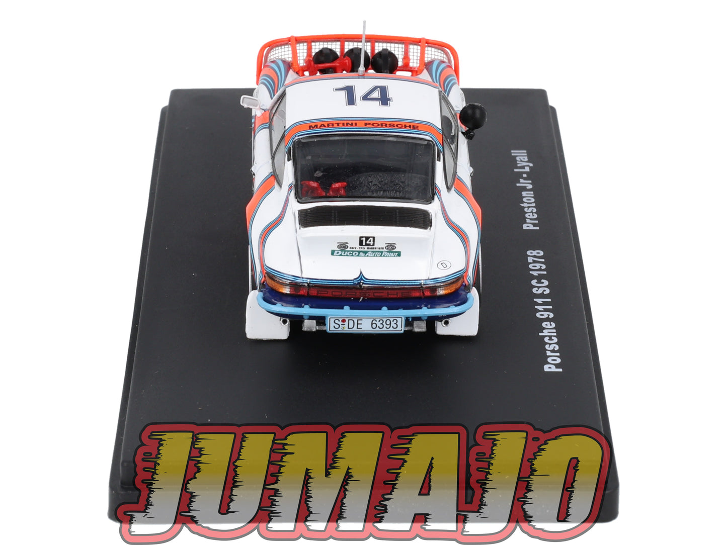 RMX61 1/43 Salvat Mexique Rallye WRC PORSCHE 911 SC Martini 1978 #14 Preston JR