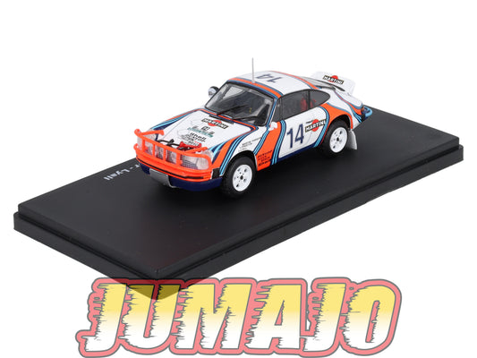 RMX61 1/43 Salvat Mexique Rallye WRC PORSCHE 911 SC Martini 1978 #14 Preston JR