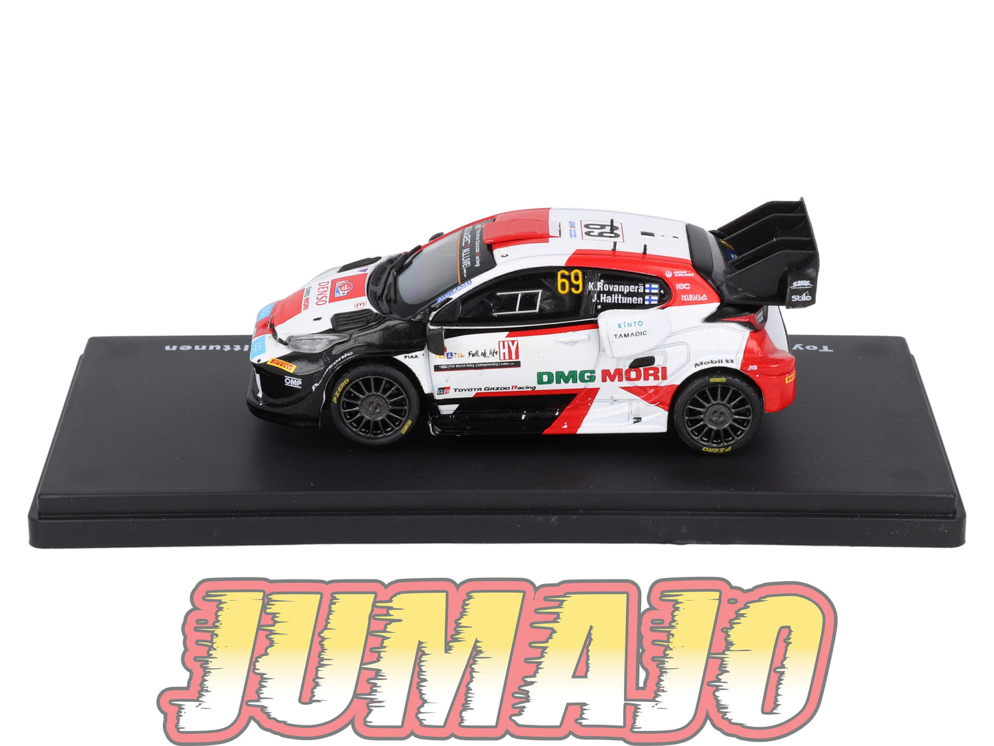 RMX63 1/43 Salvat Mexique Rallye WRC TOYOTA GR Yaris Rally1 2022 #69 Rovanpera