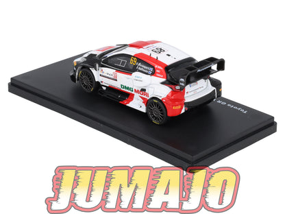 RMX63 1/43 Salvat Mexique Rallye WRC TOYOTA GR Yaris Rally1 2022 #69 Rovanpera