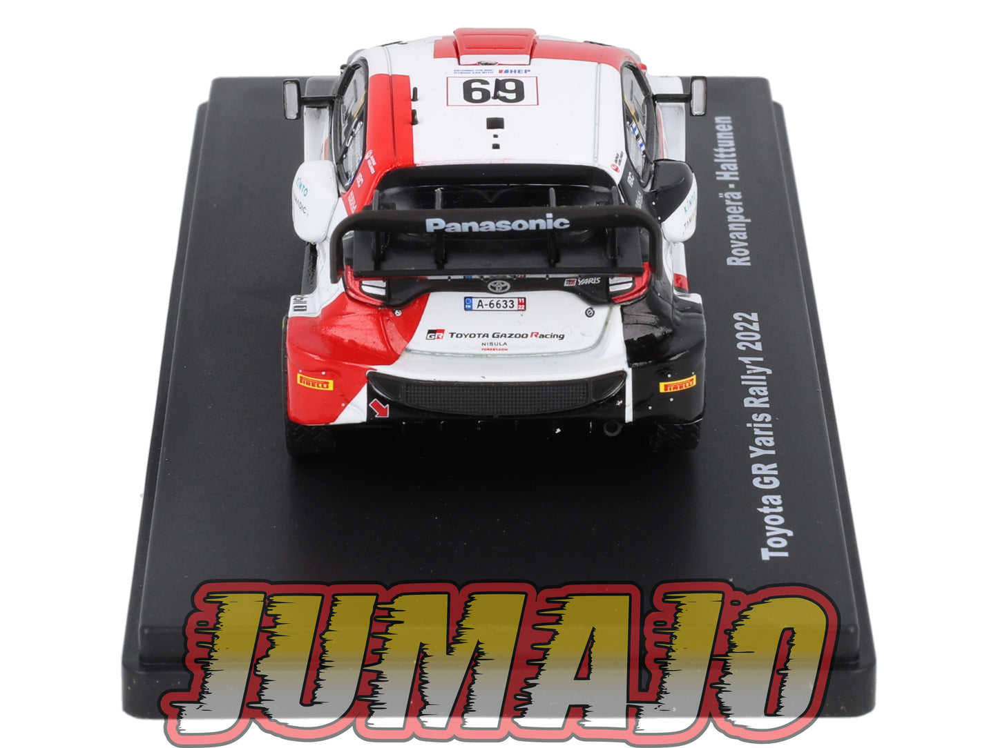 RMX63 1/43 Salvat Mexique Rallye WRC TOYOTA GR Yaris Rally1 2022 #69 Rovanpera
