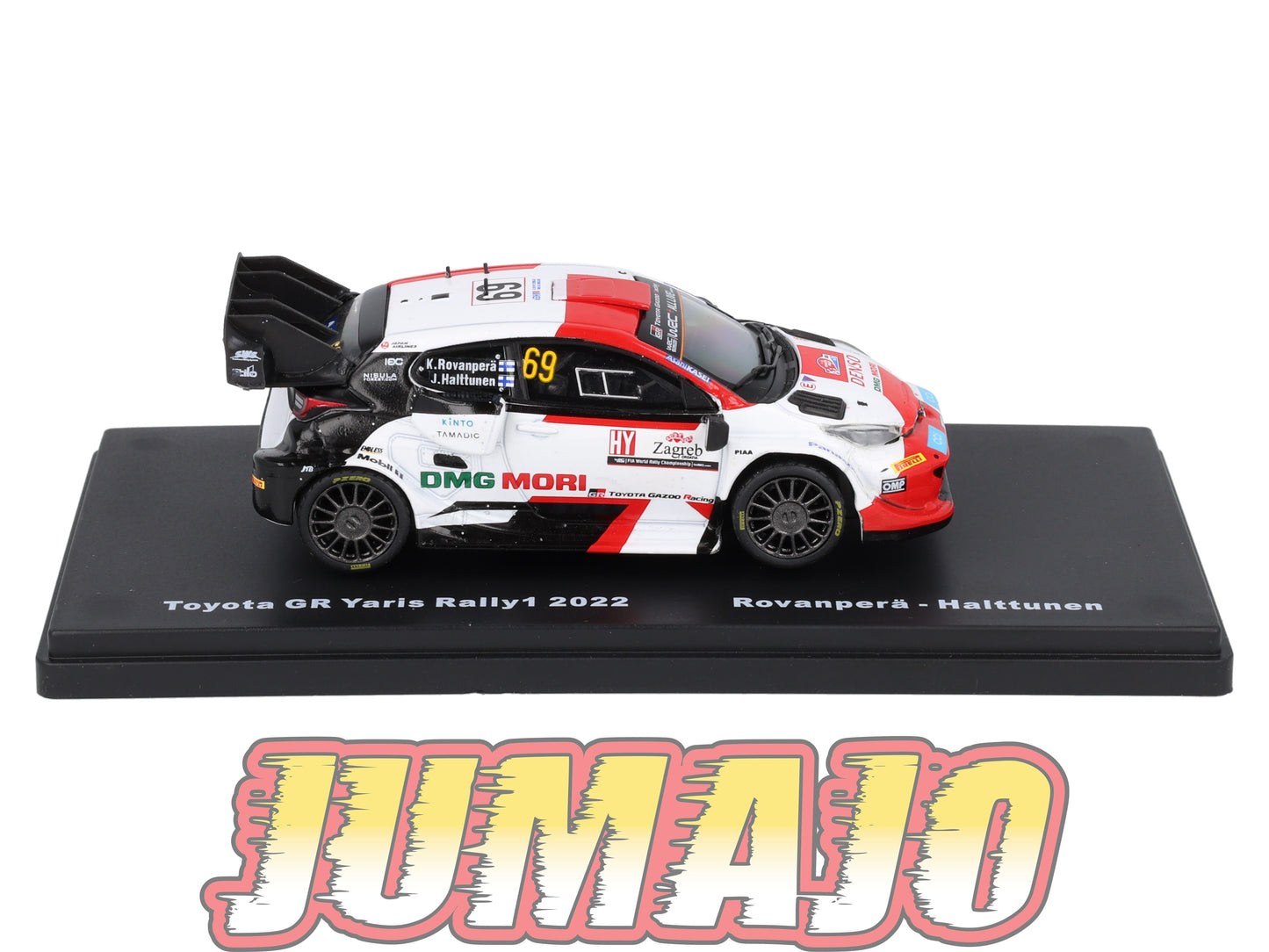 RMX63 1/43 Salvat Mexique Rallye WRC TOYOTA GR Yaris Rally1 2022 #69 Rovanpera