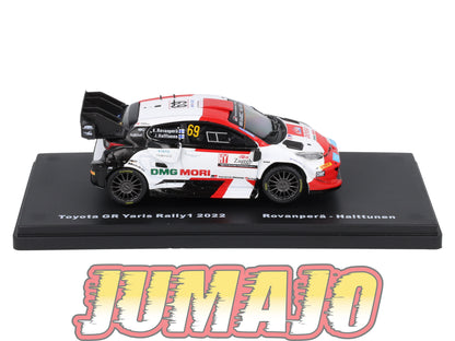 RMX63 1/43 Salvat Mexique Rallye WRC TOYOTA GR Yaris Rally1 2022 #69 Rovanpera
