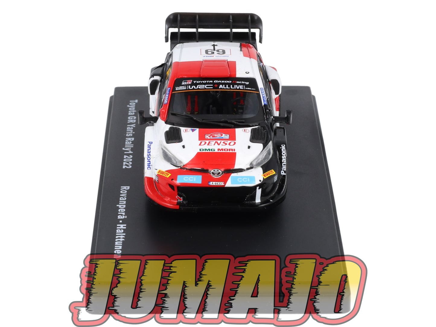 RMX63 1/43 Salvat Mexique Rallye WRC TOYOTA GR Yaris Rally1 2022 #69 Rovanpera