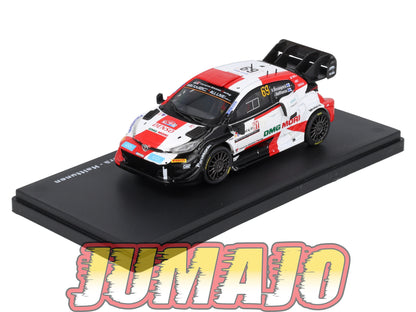 RMX63 1/43 Salvat Mexique Rallye WRC TOYOTA GR Yaris Rally1 2022 #69 Rovanpera